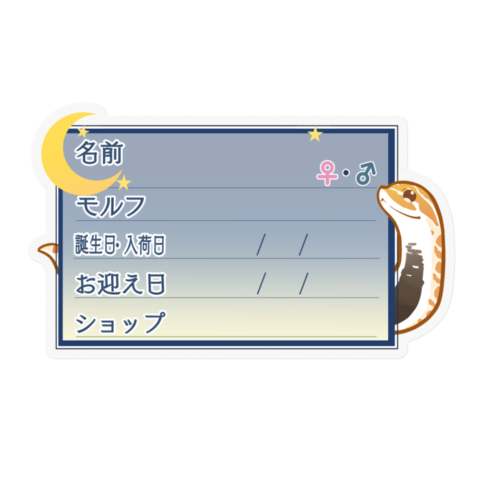 ステッカー - 100 x 100 (mm)(20)