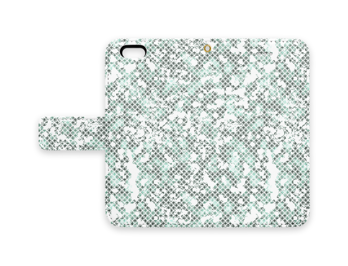 手帳型iPhoneケース - iPhone6 - ストラップ穴 あり