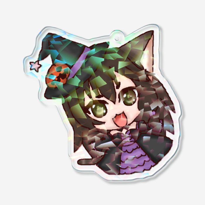 70 × 70mm - クリスタル   魔女っ娘マロニーちゃん