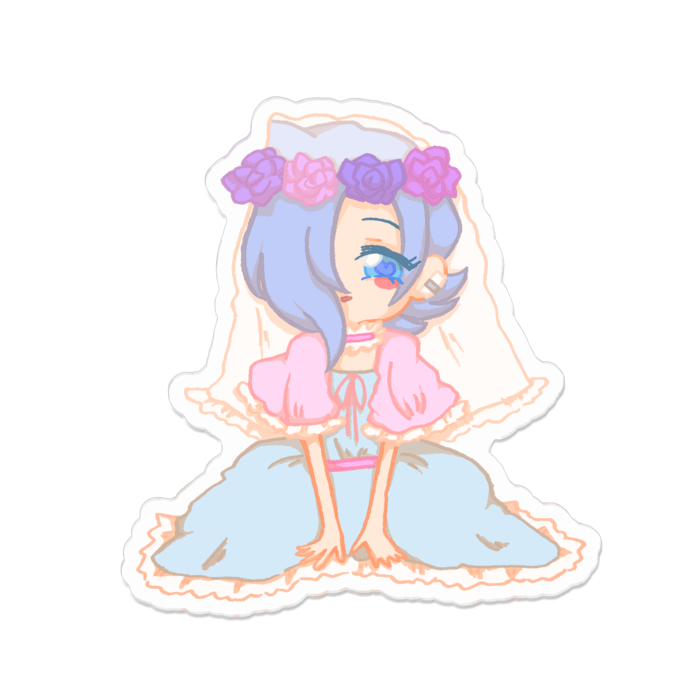 アクリルバッジ - 70 x 70 (mm)