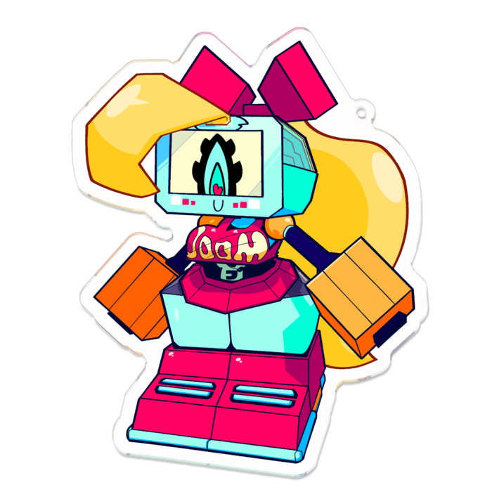 アクリルキーホルダー - 100 x 100 (mm)