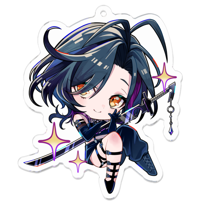 アクリルキーホルダー - 70 x 70 (mm)