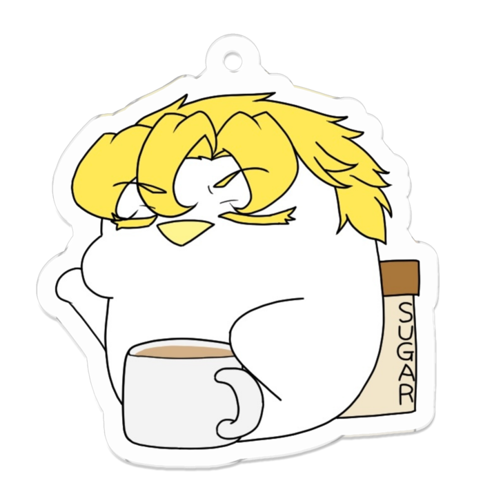 アクリルキーホルダー - 50 x 50 (mm)