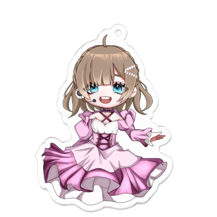 アクリルキーホルダー - 70 x 70 (mm)