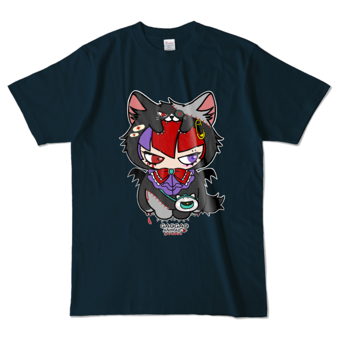 カラーTシャツ - L - ネイビー (濃色)