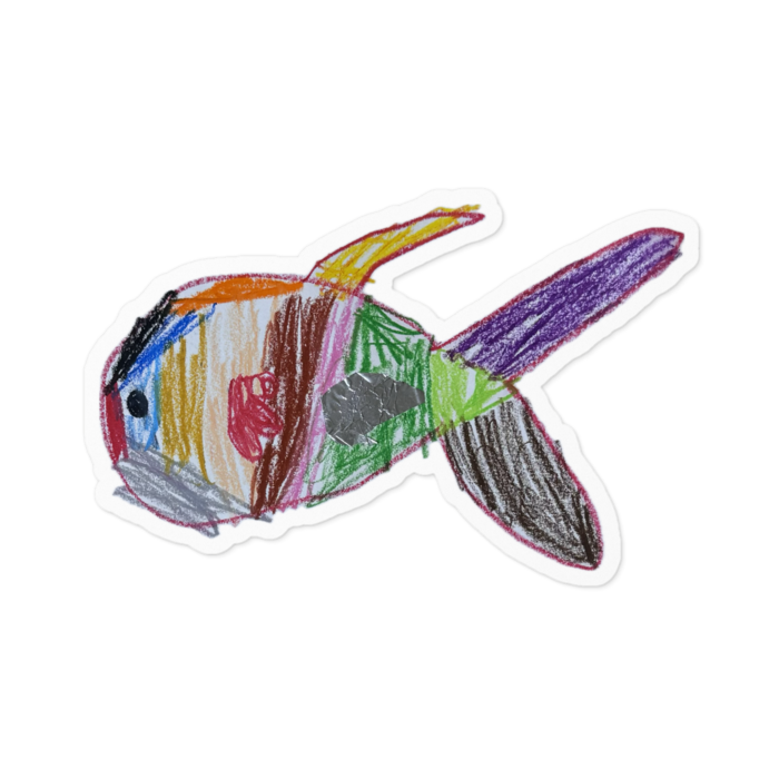 ステッカー - 100 x 100 (mm)