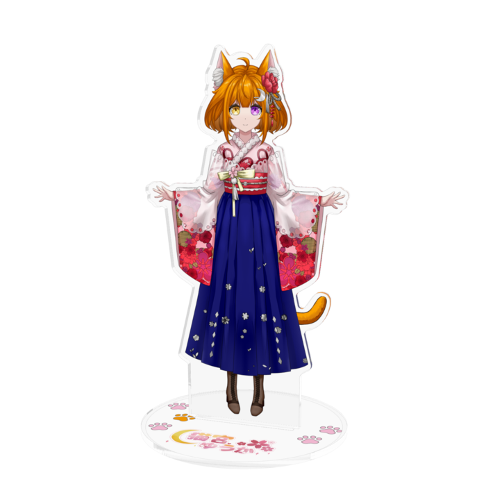 猫宮ゆうか 初期衣装 アクリルフィギュア - 160x160mm