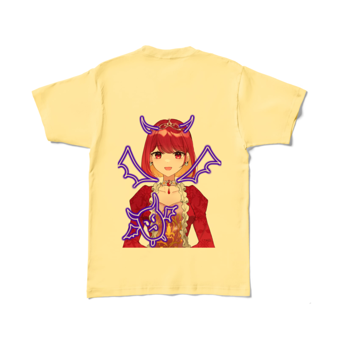 カラーTシャツ - L - ライトイエロー (淡色)