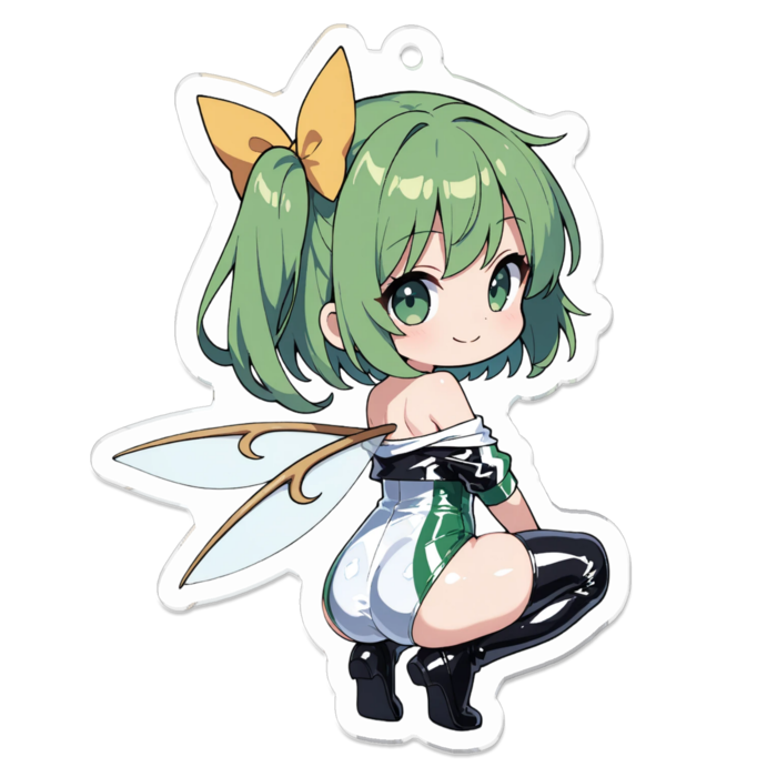 アクリルキーホルダー - 70 x 70 (mm)(キャラのみ)