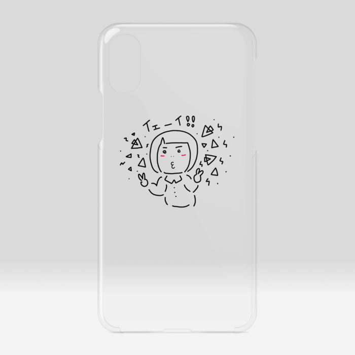 クリアiPhoneケース - iPhone X / XS