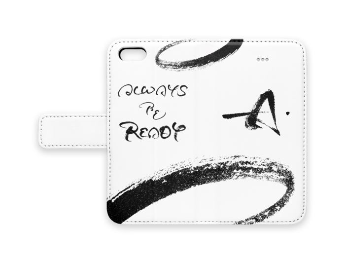 手帳型iPhoneケース - iPhone5 - ストラップ穴 なし