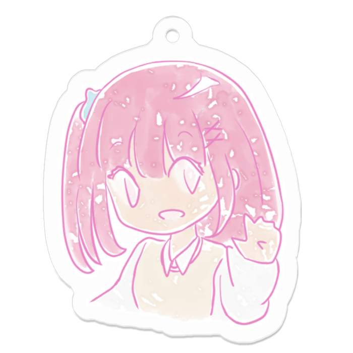 アクリルキーホルダー - 50 x 50 (mm)