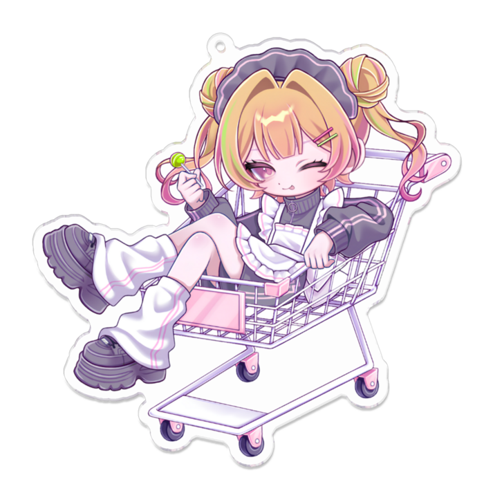 アクリルキーホルダー - W100 × 100mm 以内