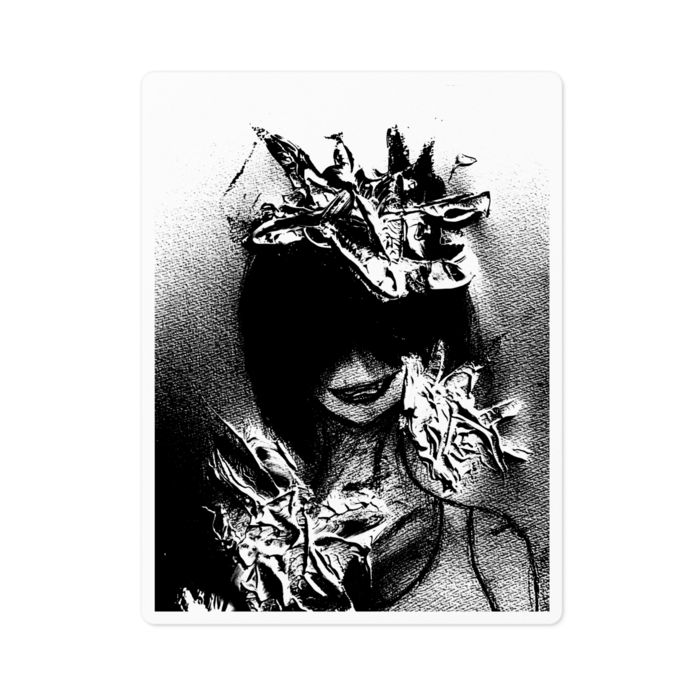 ステッカー - 100 x 100 (mm)