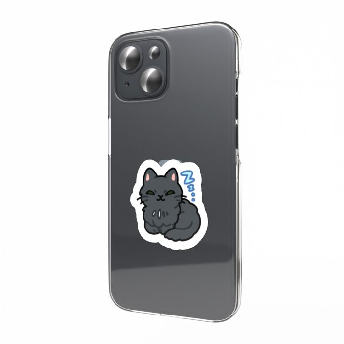 スマホステッカー（すやすや）