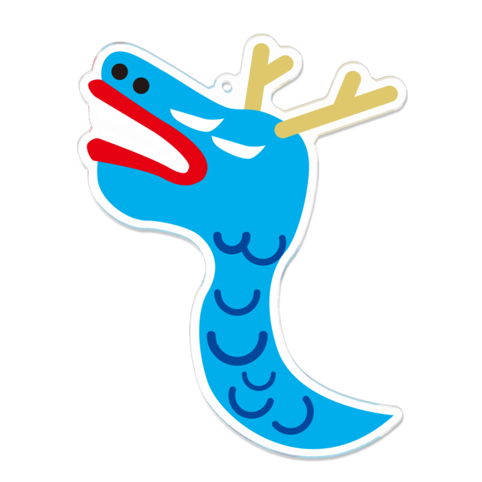 アクリルキーホルダー - 100 x 100 (mm)