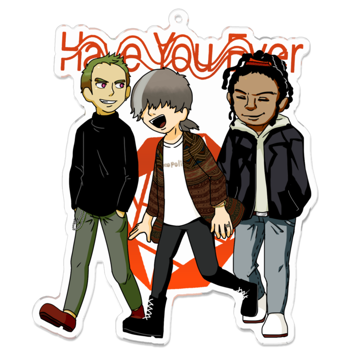 アクリルキーホルダー - 100 x 100 (mm)