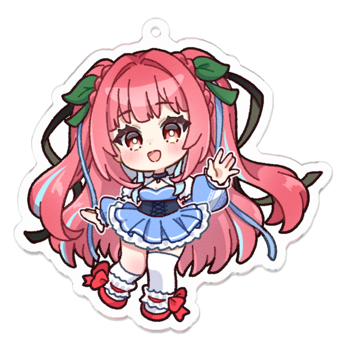 アクリルキーホルダー - 70 x 70 (mm) M