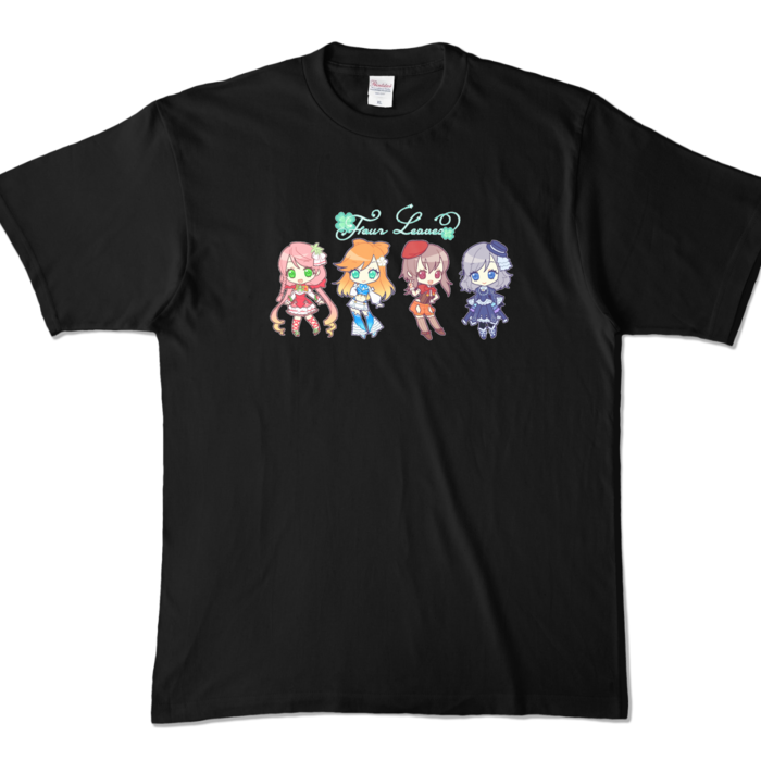 カラーTシャツ - XL - ブラック (濃色)