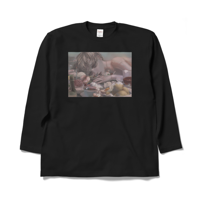 ロングスリーブTシャツ - XL - ブラック