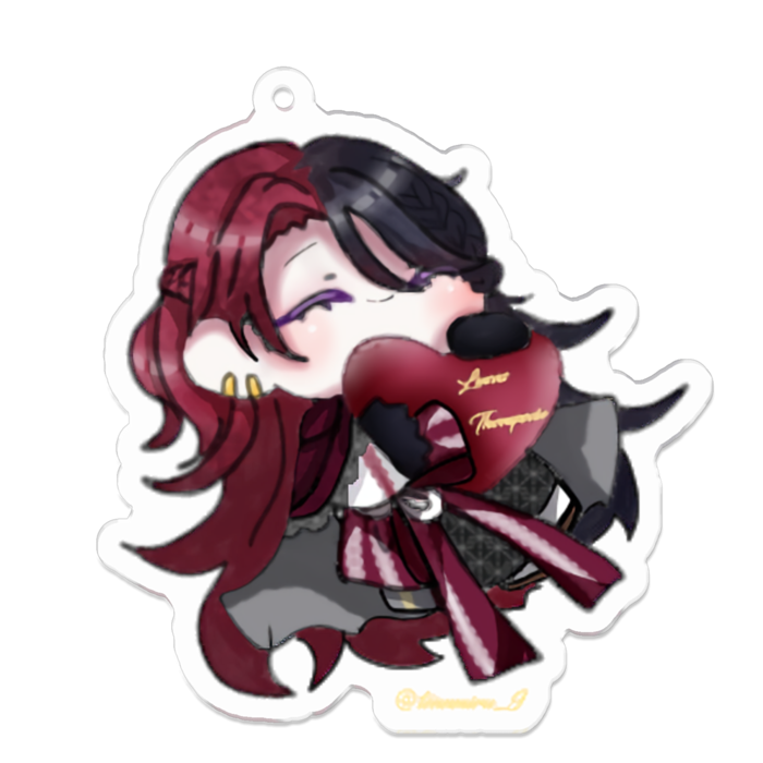 アクリルキーホルダー - 70 x 70 (mm)