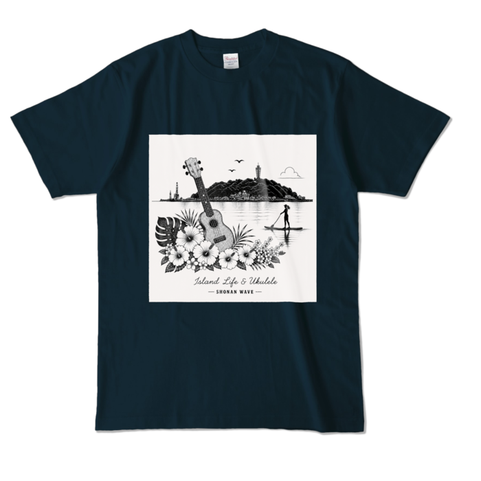 カラーTシャツ - L - ネイビー (濃色)