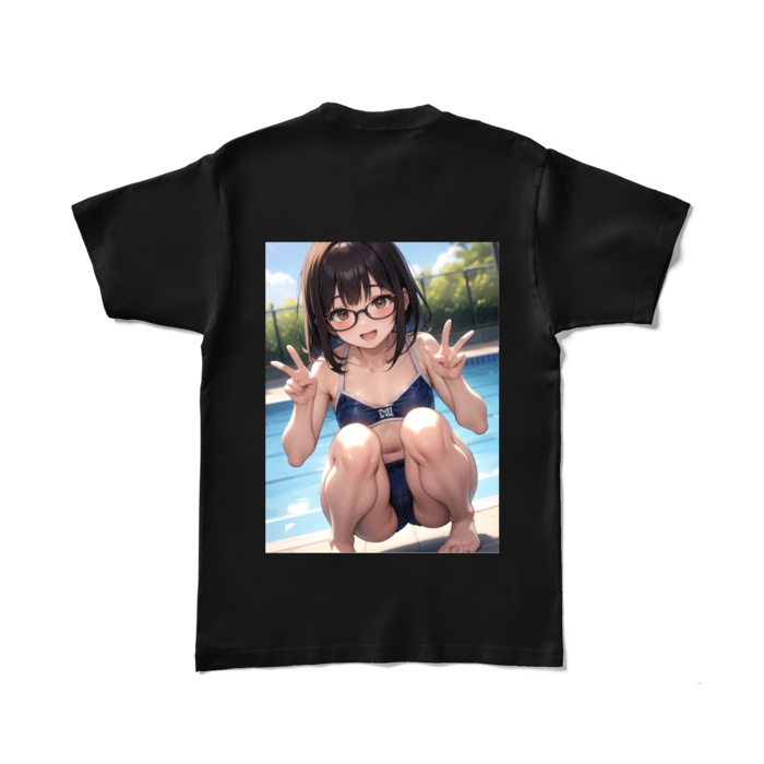 カラーTシャツ - L - ブラック (濃色)