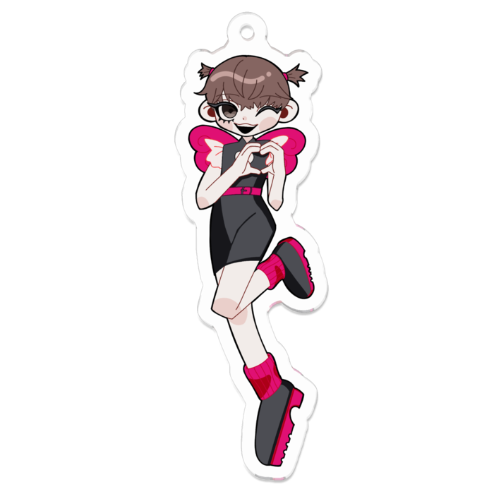 アクリルキーホルダー - 70 x 70 (mm)