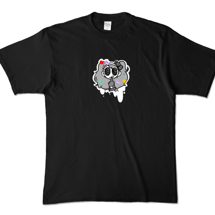 カラーTシャツ - XL - ブラック (濃色)