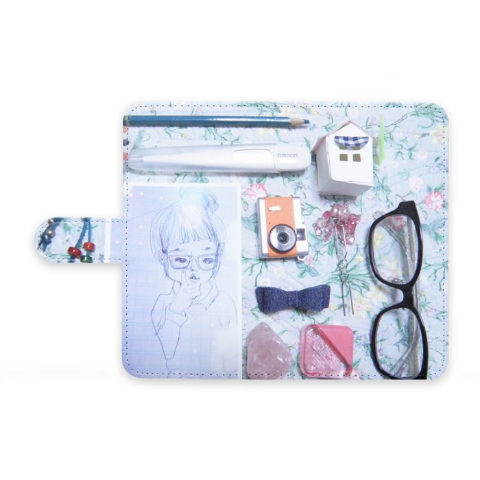 手帳型Androidケース - M - ストラップ穴 なし