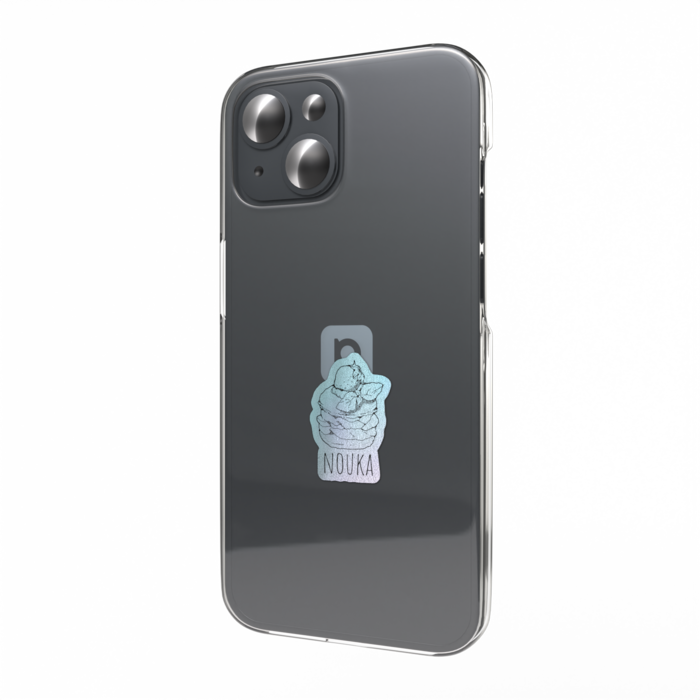 オーロラスマホステッカー - 縦