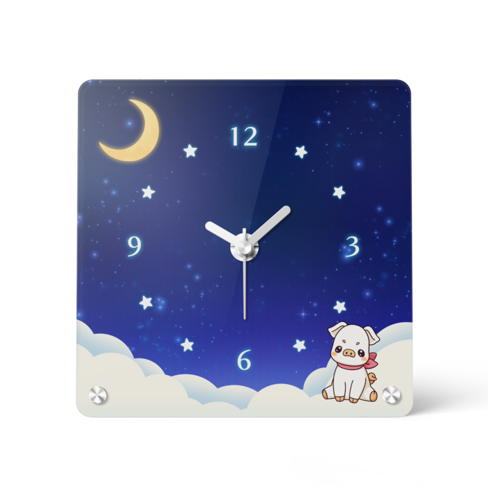 アクリル時計 - 150x150mm