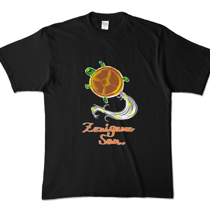 カラーTシャツ - XL - ブラック (濃色)