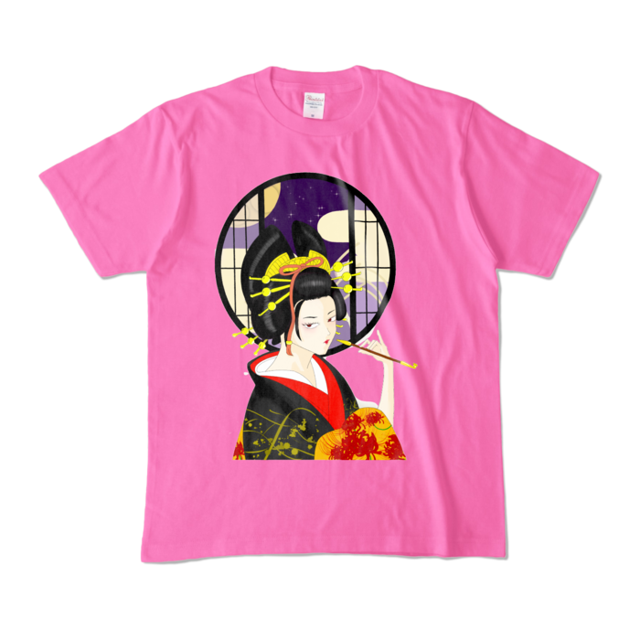 カラーTシャツ - M - ピンク (濃色)