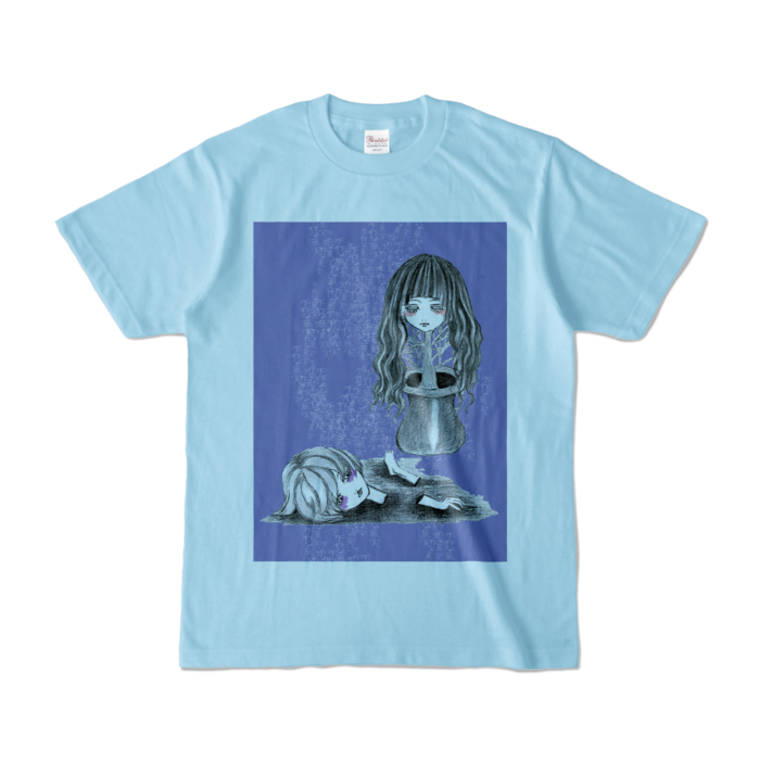 カラーTシャツ - S - ライトブルー (淡色)