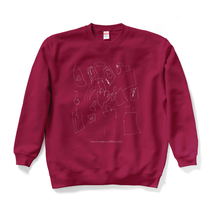 スウェット - XL - バーガンディ