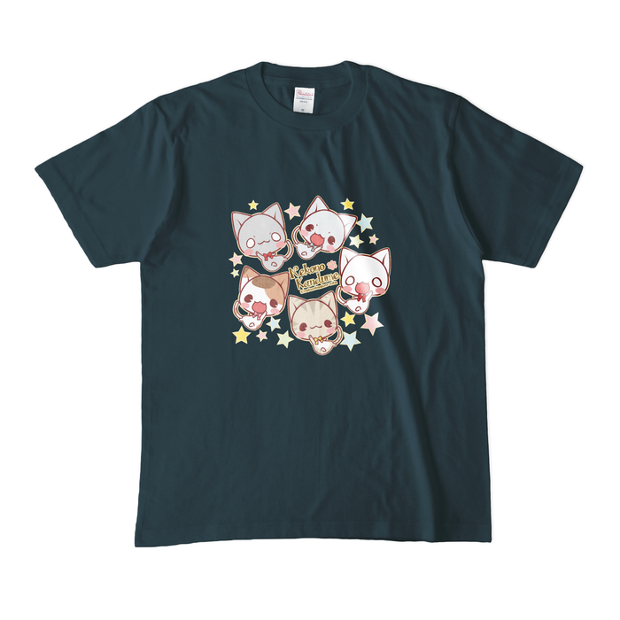カラーTシャツ(濃色) - M - デニム