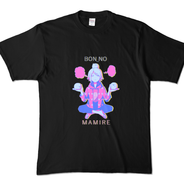 カラーTシャツ - XL - ブラック (濃色)