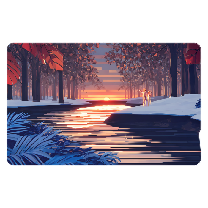 ICカードステッカー - 約85.7x53.9(mm)