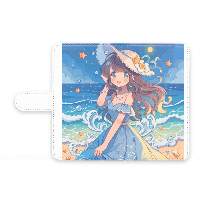 手帳型Androidケース - M - ストラップ穴 なし