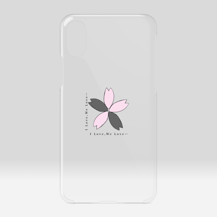 クリアiPhoneケース - iPhone X / XS