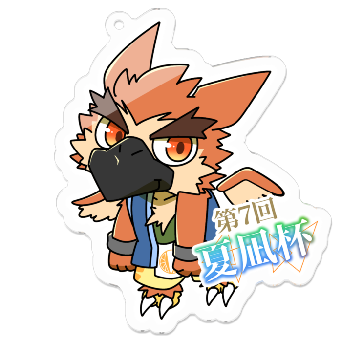 アクリルキーホルダー - 70 x 70 (mm)
