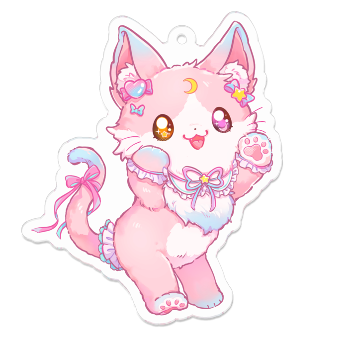 アクリルキーホルダー - 70 x 70 (mm)