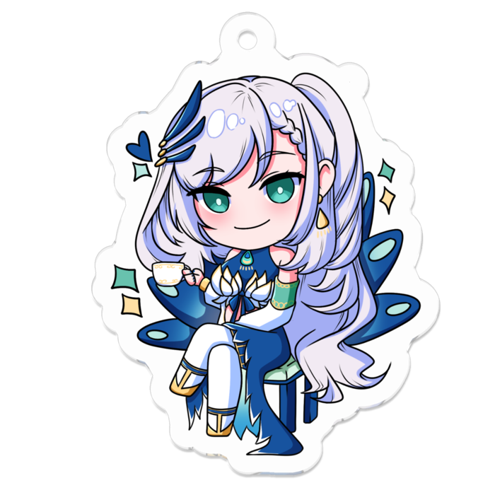 アクリルキーホルダー - 50 x 50 (mm)