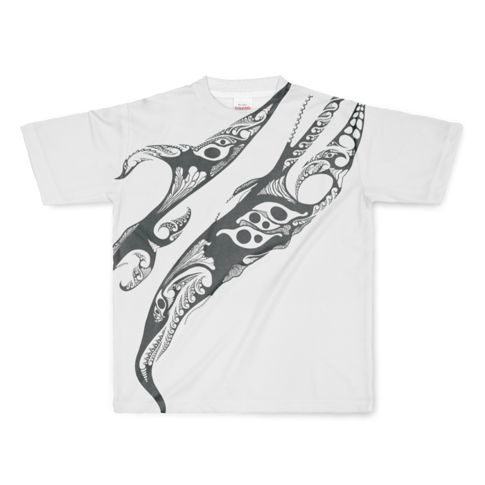 フルグラフィックTシャツ - L - 正面印刷のみ
