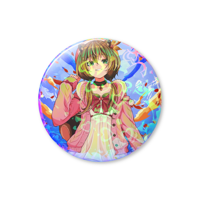 ホログラム缶バッジ - 76mm