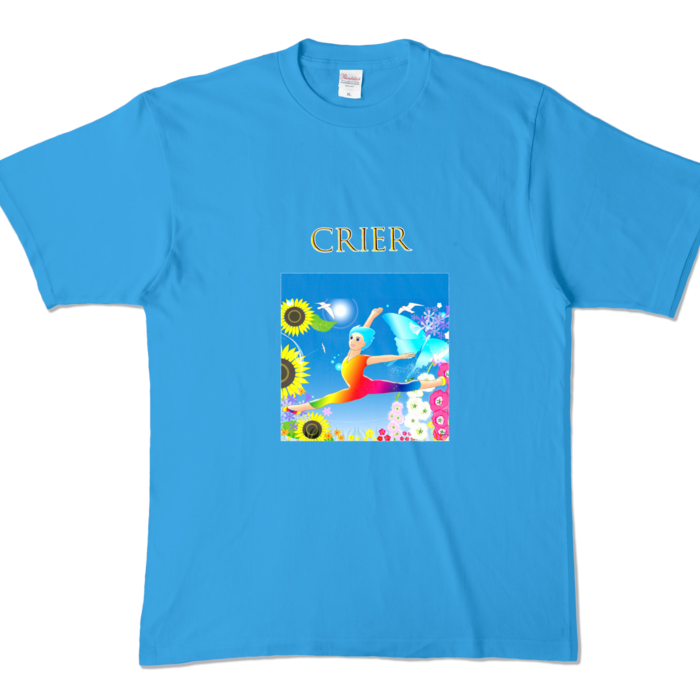 カラーTシャツ - XL - ターコイズ (濃色)