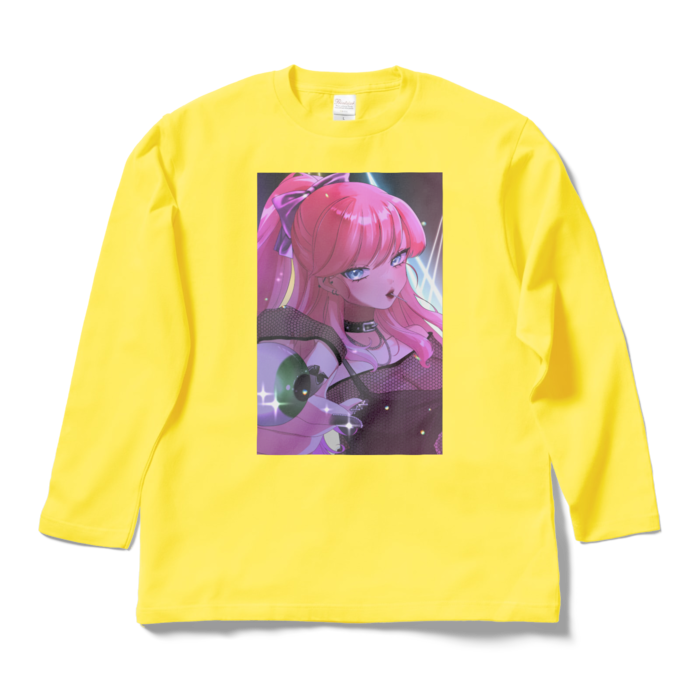 ロングスリーブTシャツ - L - イエロー
