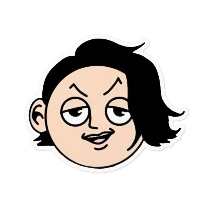 ステッカー - 100 x 100 (mm)