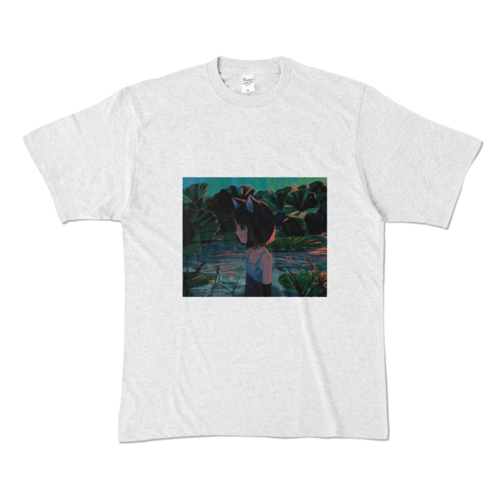 カラーTシャツ - XL - アッシュ (淡色)